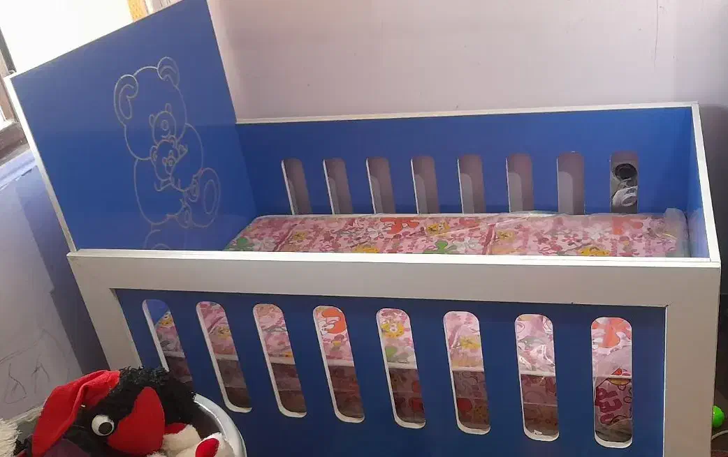 تخت ام دی اف کودک نو|اسباب و اثاث بچه|کرمان, |دیوار