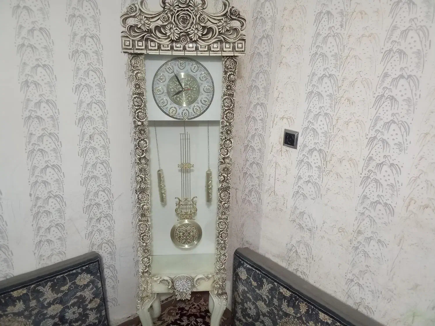 ساعت ایستاده بدون ایراد|ساعت دیواری و تزئینی|اسلامآباد غرب, |دیوار