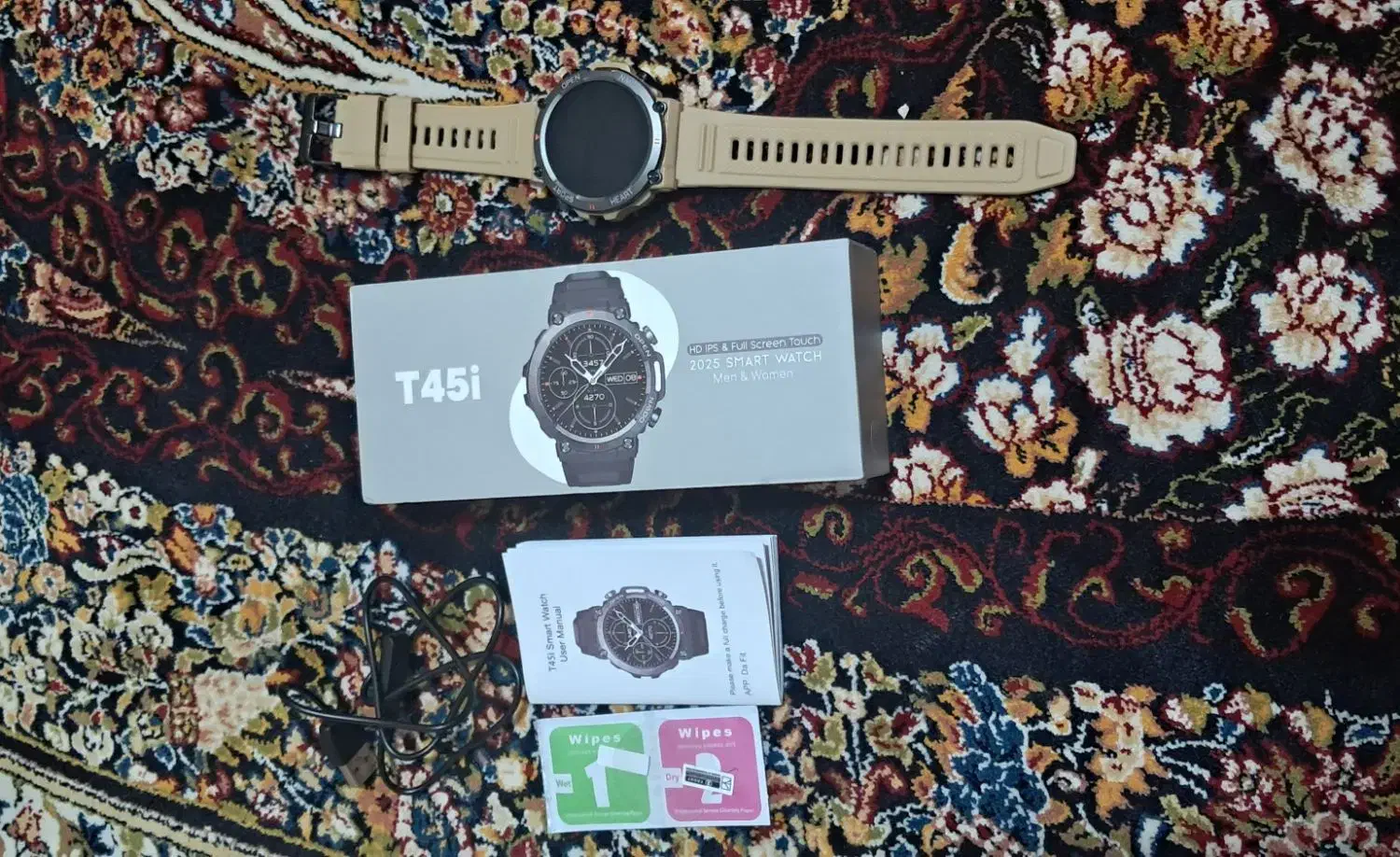 فروش ساعت هوشمند t45i 2025|ساعت|دوگنبدان, |دیوار