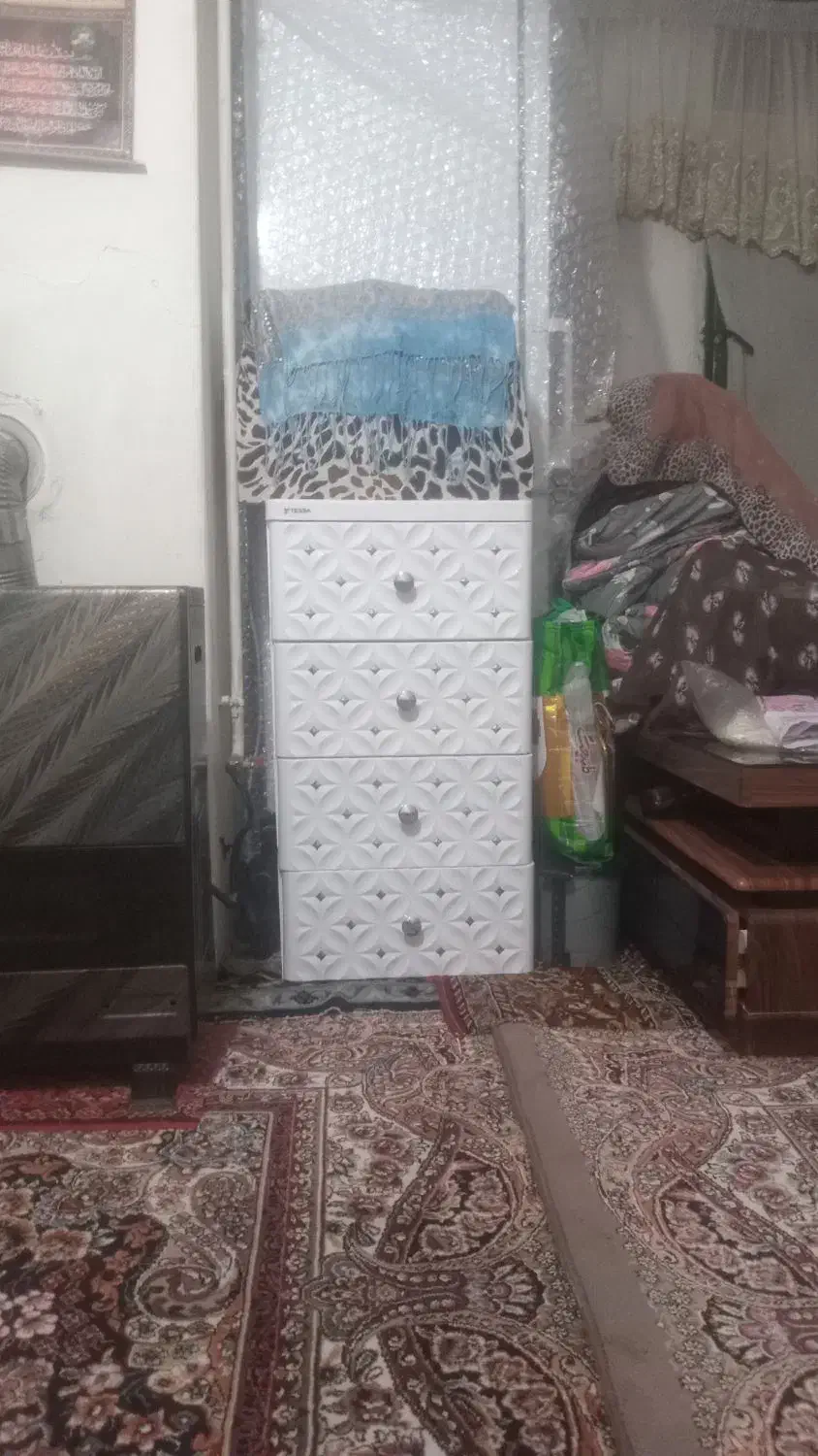 دراور نو ۴ سفید رنگ طبقه|جاکفشی، کمد، دراور|سنندج, |دیوار