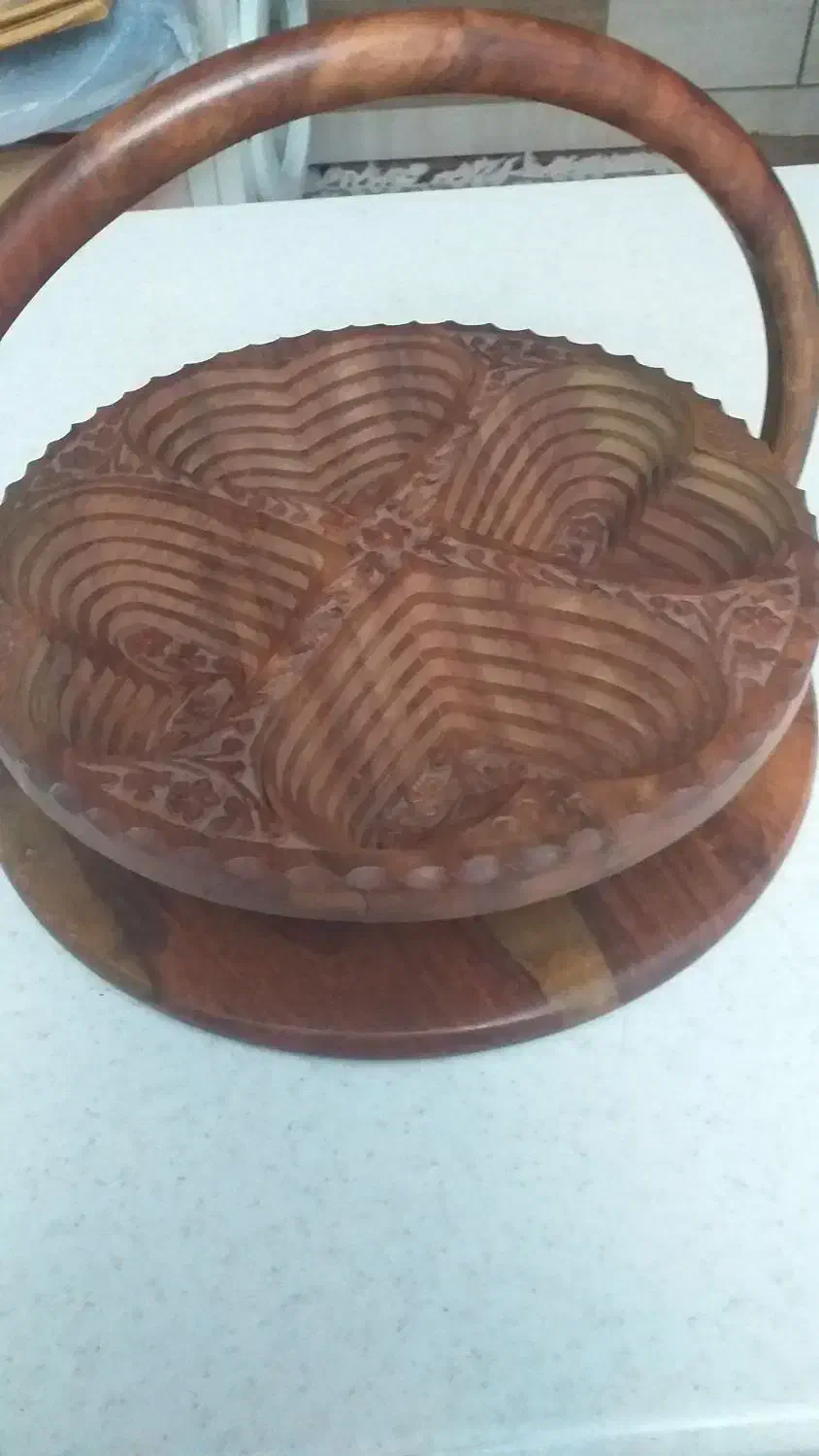 ظرف چوبی|ظروف سرو و پذیرایی|رشت, منظریه|دیوار