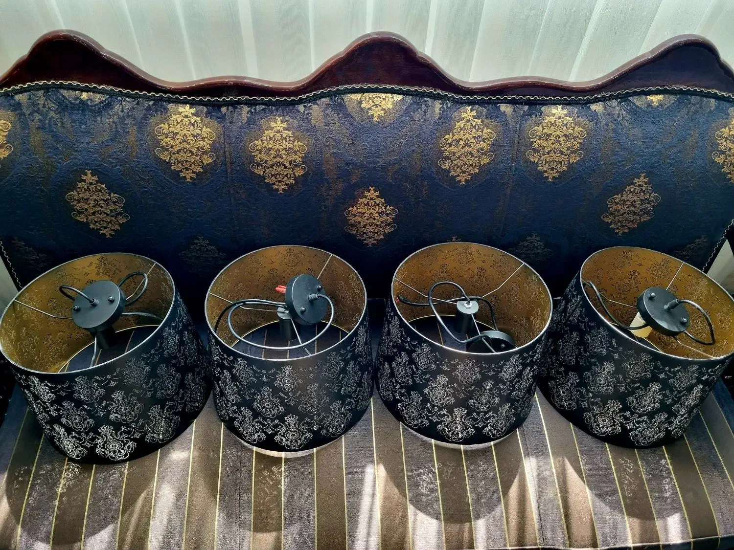 لوستر|لوستر و چراغ آویز|کیش, |دیوار