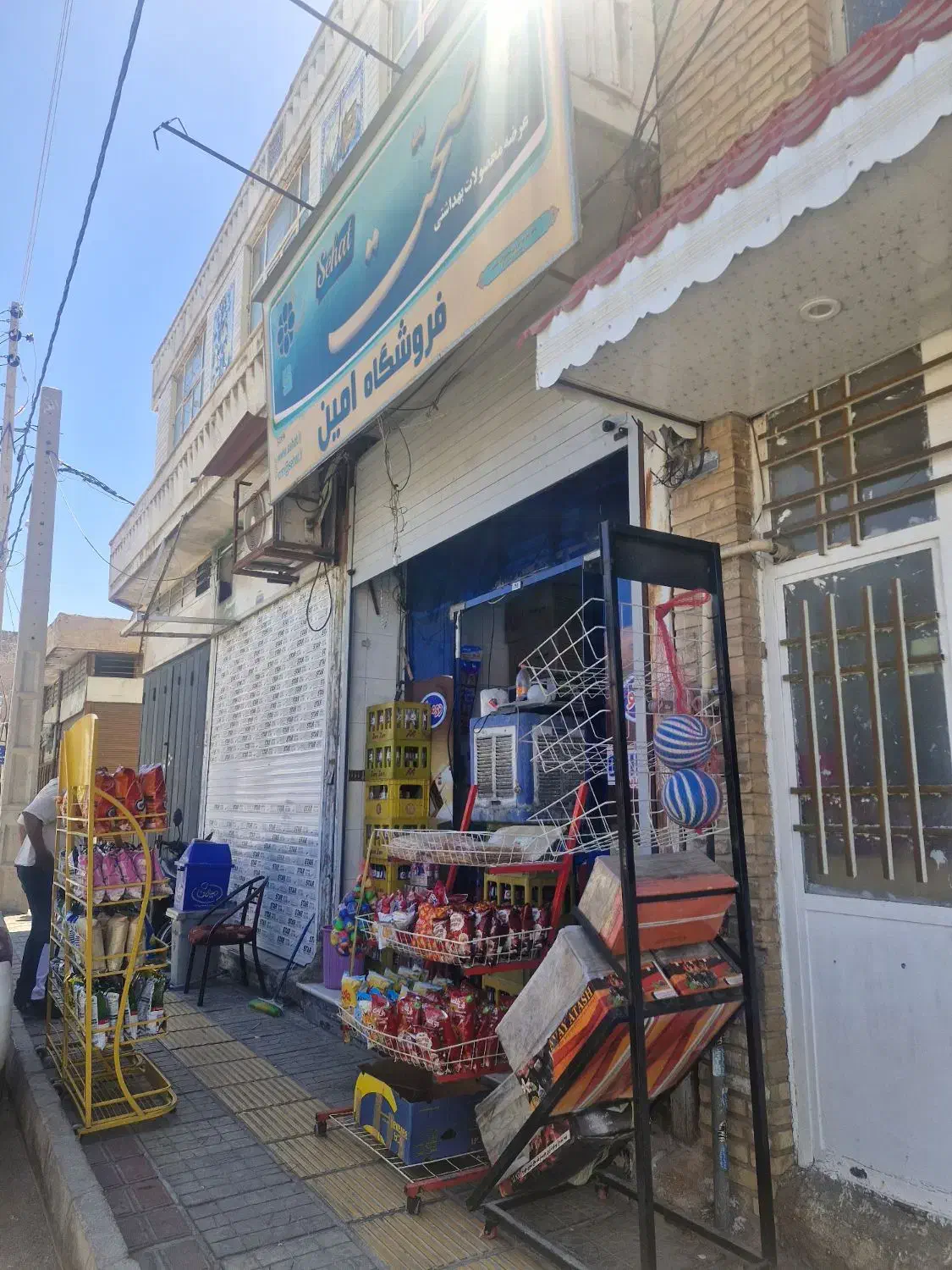 یک باب مغازه سوپر مارکت|اجارهٔ مغازه و غرفه|شیراز, شیخ علی چوپان|دیوار