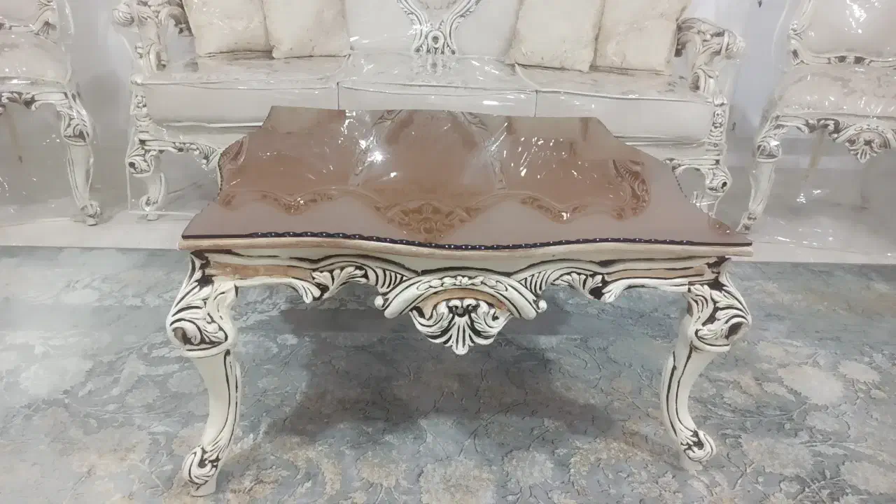 مبلمان کلاسیک 9نفره|مبلمان خانگی و میز عسلی|خرم‌آباد, |دیوار