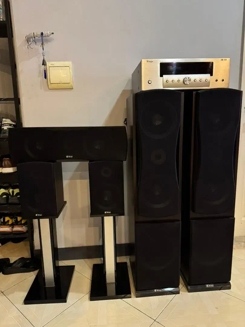 اسپیکر و باند استریو mingo مالزی|سیستم صوتی خانگی|تهران, ستارخان|دیوار