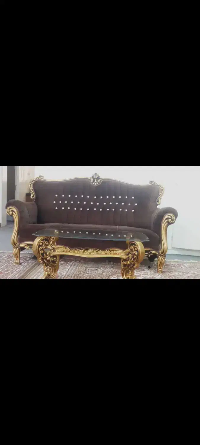 مبل سلطنتی|مبلمان خانگی و میز عسلی|دوگنبدان, |دیوار