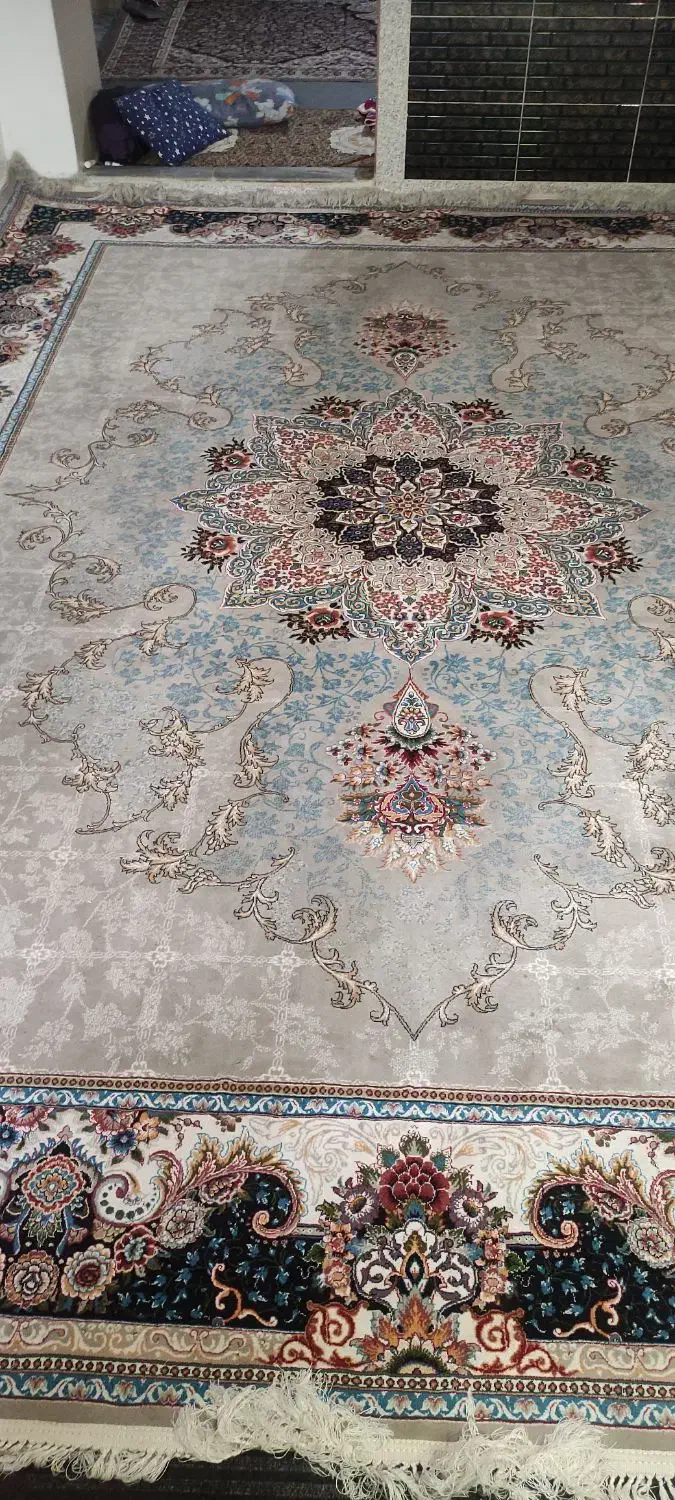 دو عدد فرش 12 متری|فرش|قائم‌شهر, |دیوار