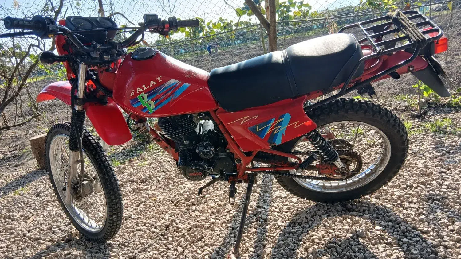 تریل xl فلات۲۰۰مدل۹۵|موتورسیکلت|لیسار, |دیوار