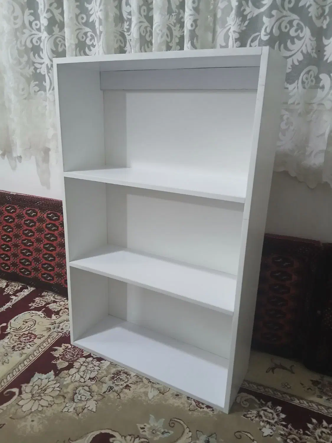 قفسه یا کتابخانه|کتابخانه، شلف، قفسه‌های دیواری|قم, شاه ابراهیم|دیوار