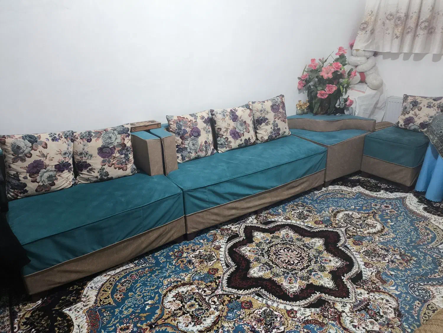 مبل ال در حد نو|مبلمان خانگی و میز عسلی|فولادشهر, مسکن مهر فولادشهر|دیوار