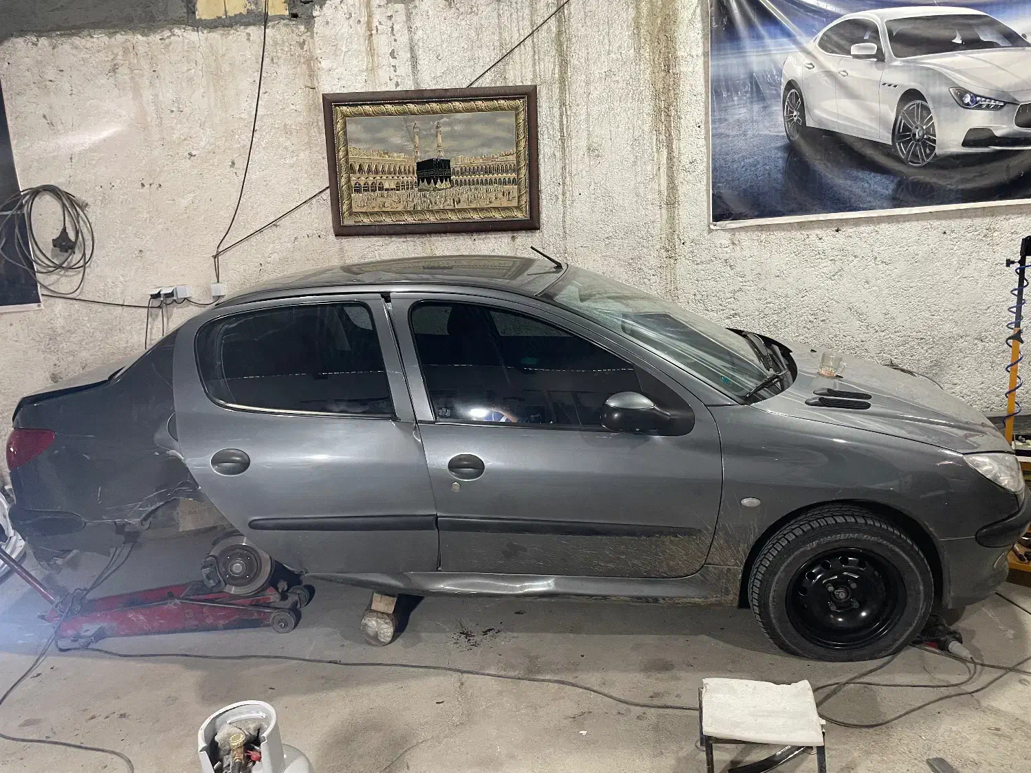 206 اس دی تصادفی|خودرو سواری و وانت|کرمانشاه, |دیوار