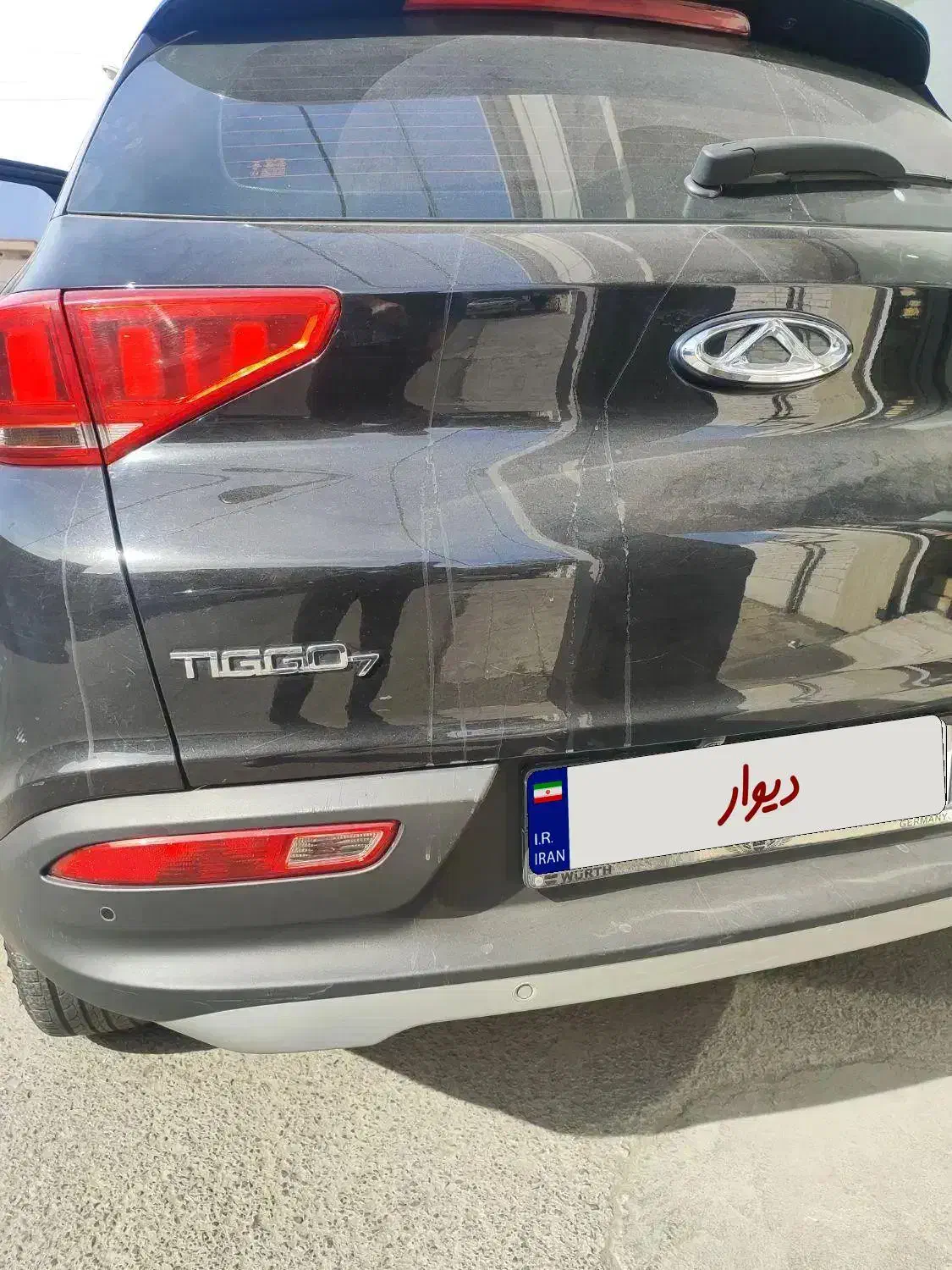 تیگو ۷بدون رنگ مشکی|خودرو سواری و وانت|قم, تولید دارو و یخچال|دیوار