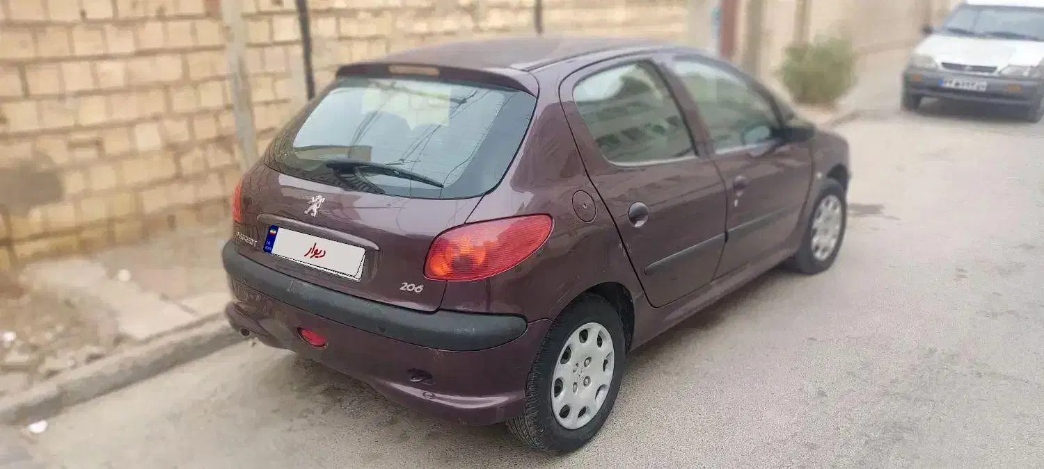 206 تیپ 5|خودرو سواری و وانت|یزد, |دیوار