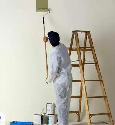 رنگ کاری و نقاشی ساختمان|خدمات پیشه و مهارت|کاشان, دشت چال|دیوار