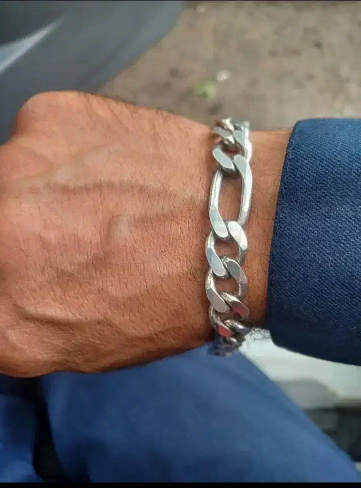 دستبند نقره مردانه|جواهرات|تبریز, |دیوار