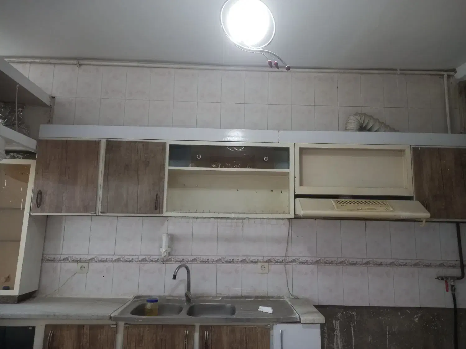 کابینت بدنه فلز در ام دی اف|آب‌چکان و نظم‌دهنده ظروف|نیشابور, دارایی|دیوار