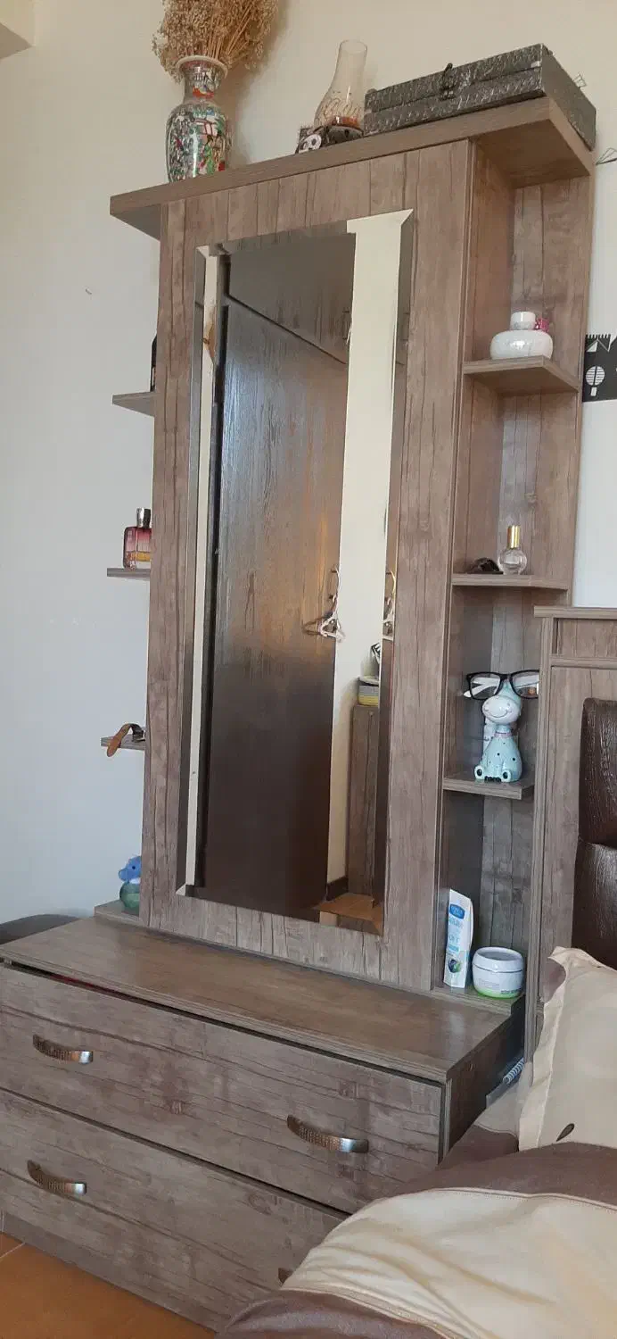 سرویس تخت وکمد|تخت و سرویس خواب|سمنان, |دیوار