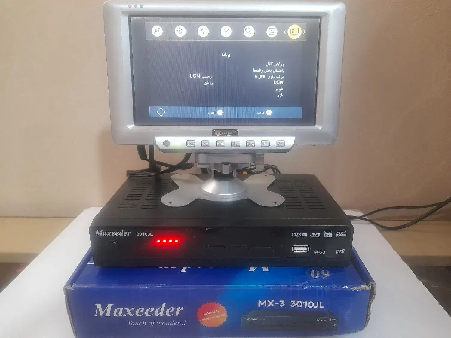 گیرنده دیجیتال فول اچ دی 3D مدل MX- 3 3010JL|صوتی و تصویری|قزوین, |دیوار