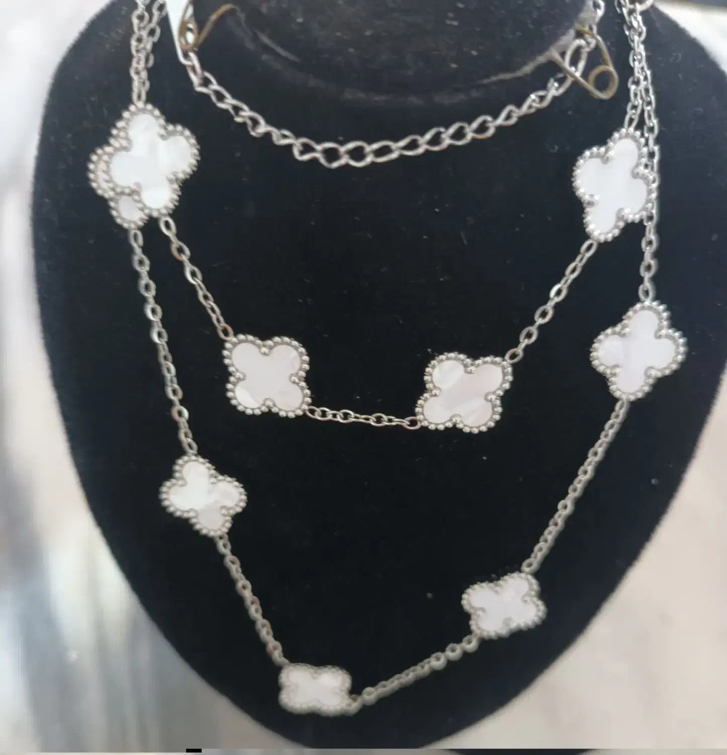 گردنبند استیل رنگ ثابت|بدلیجات|خوی, |دیوار