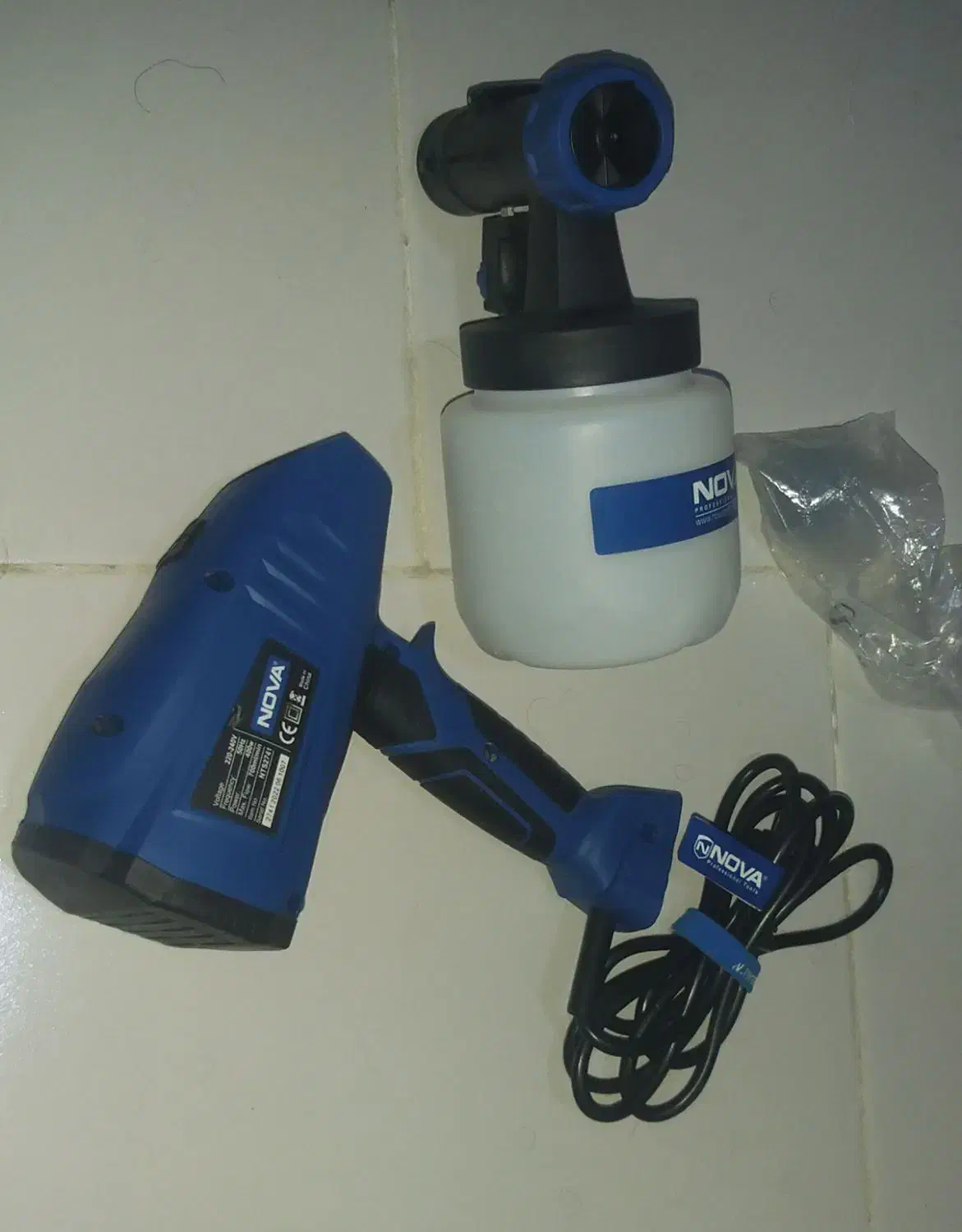 پیستوله برقی 400 وات برند نوا مدل NTS 2741|ابزارآلات|بندرعباس, |دیوار