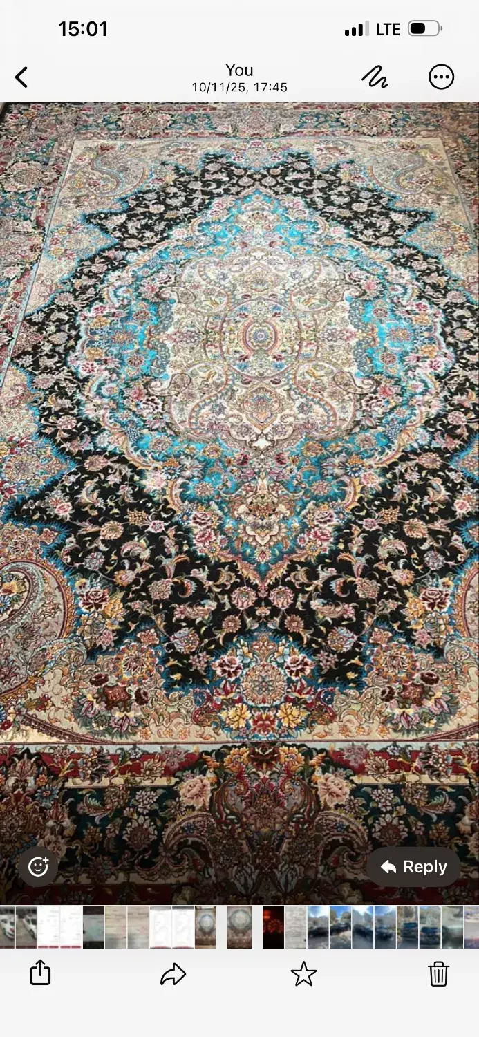 فرش ابریشم|فرش|ارومیه, |دیوار