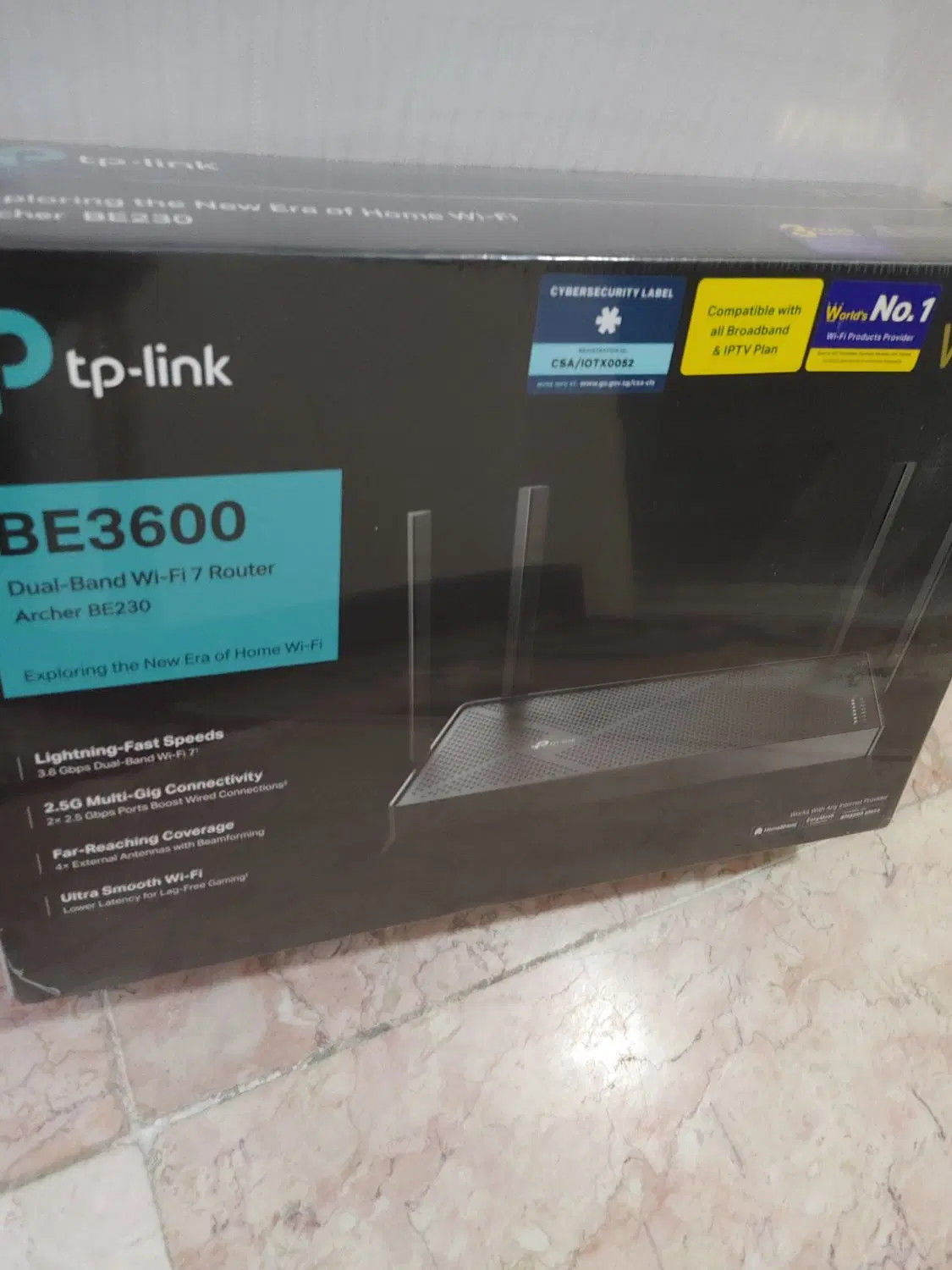 روتر تی پی لینک tplink ArcherBE230 BE3600|مودم و تجهیزات شبکه|تهران, شهرک یاس|دیوار