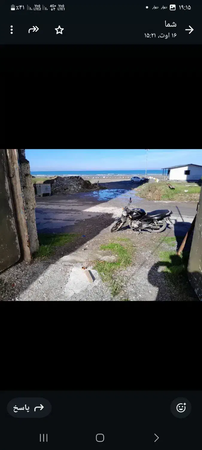 اجاره شبانه سوئیت یکخوابه حیاط دربست لب آب|اجارهٔ کوتاه‌مدت آپارتمان و سوئیت|نور, |دیوار