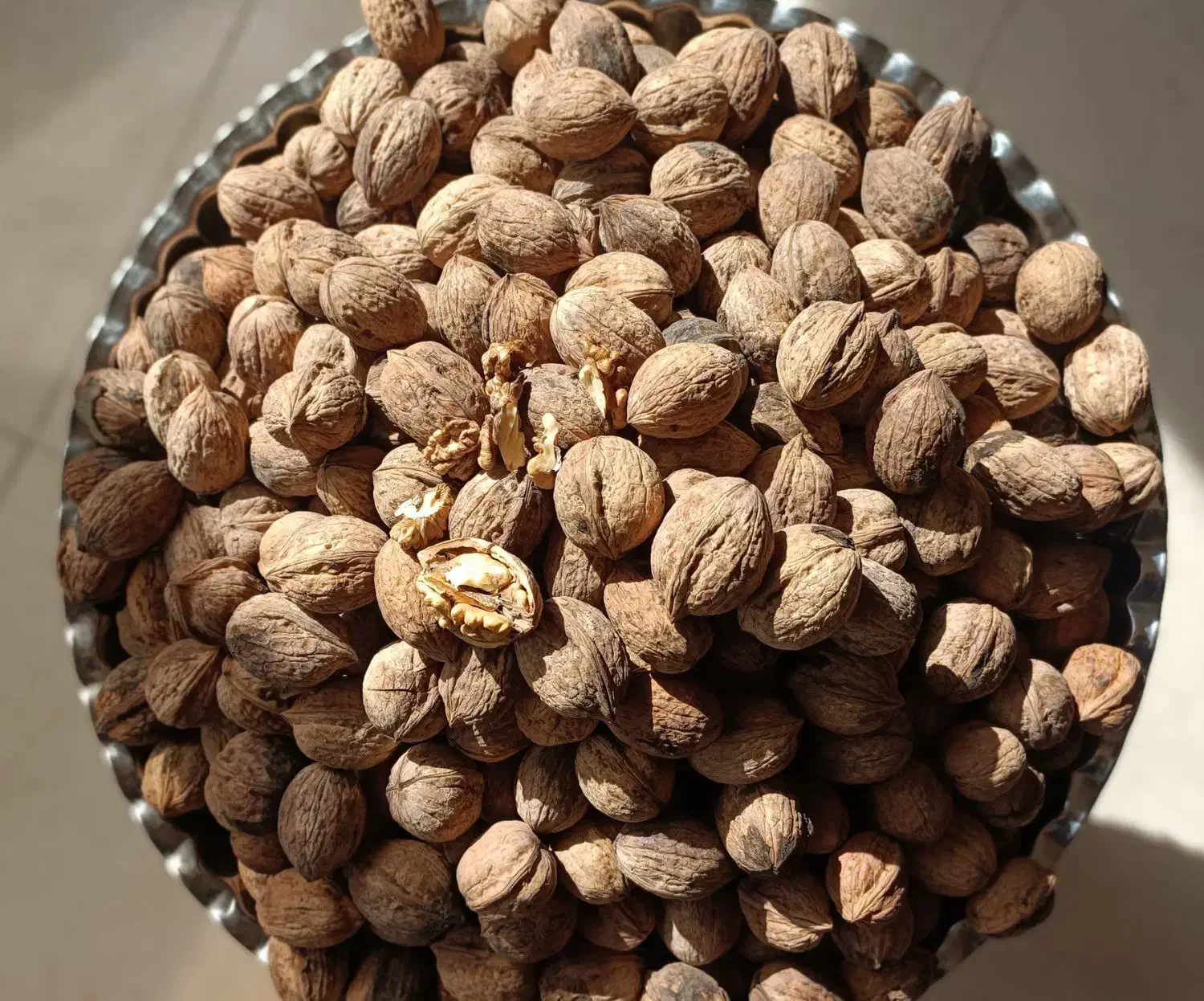 گردو درجه یک اعلا خوش طعم شهرستان بافت.|خوردنی و آشامیدنی|قشم, |دیوار