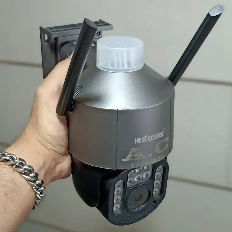 دوربین بیسیم چرخشی وایفا+سیم کارتی/1328|دوربین مداربسته|شیراز, میانرود|دیوار