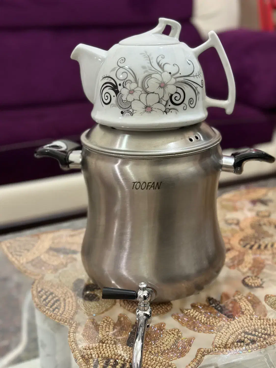 روگازی استیل|قوری، کتری، قهوهساز دستی|تبریز, |دیوار