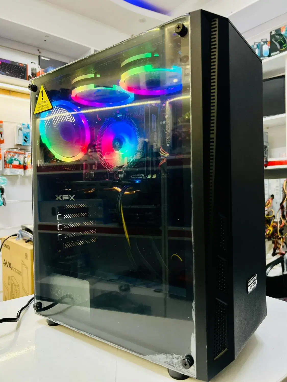 کیس گیمینگ قوی اقتصادی آک|رایانه رومیزی|شیراز, وصال|دیوار