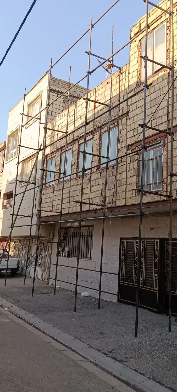 اجرای داربست فلزی|خدمات پیشه و مهارت|قم, شاد قلی|دیوار