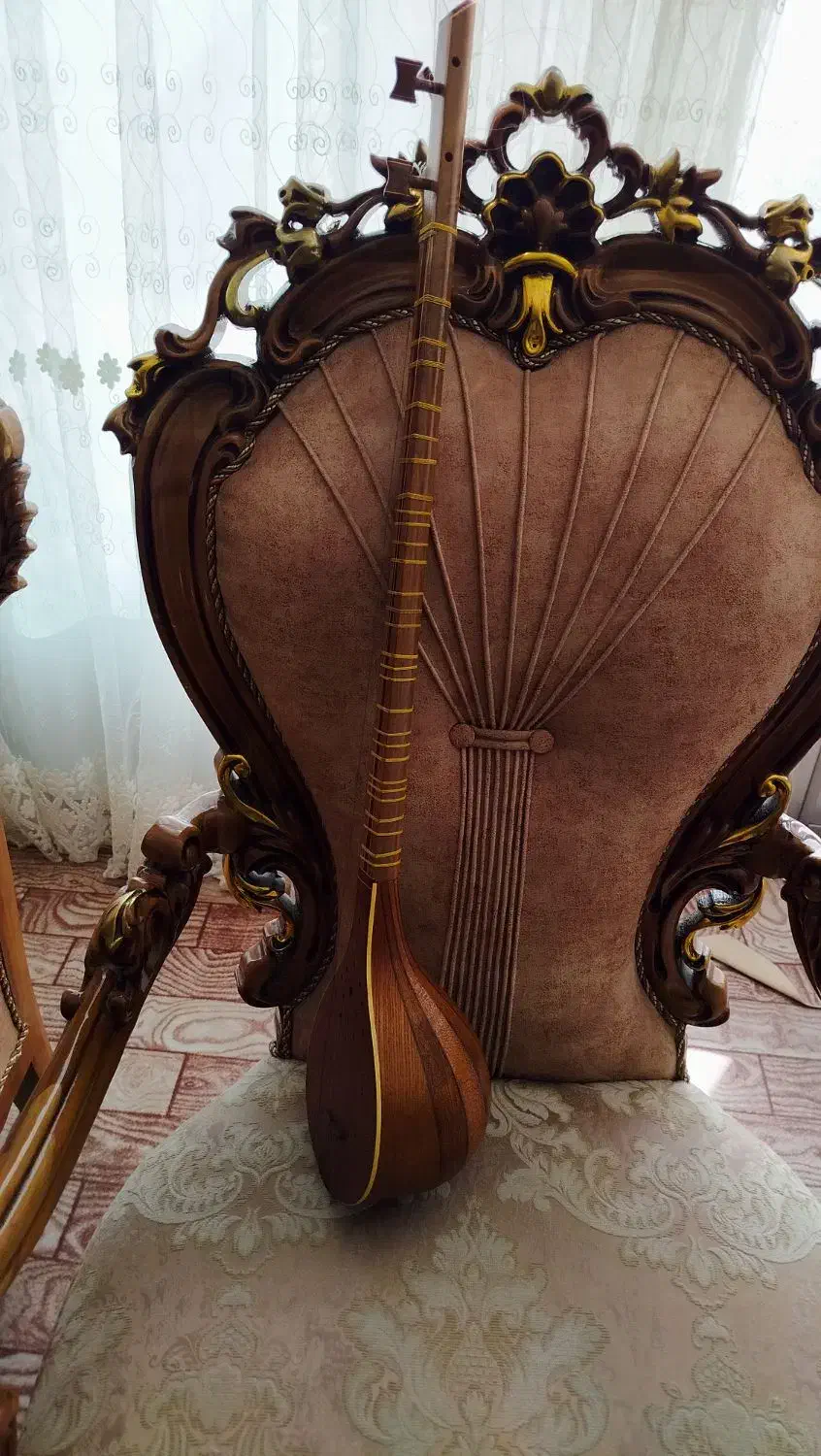 سه تار مهدیان|سازهای سنتی|نجف‌آباد, الله اکبر|دیوار