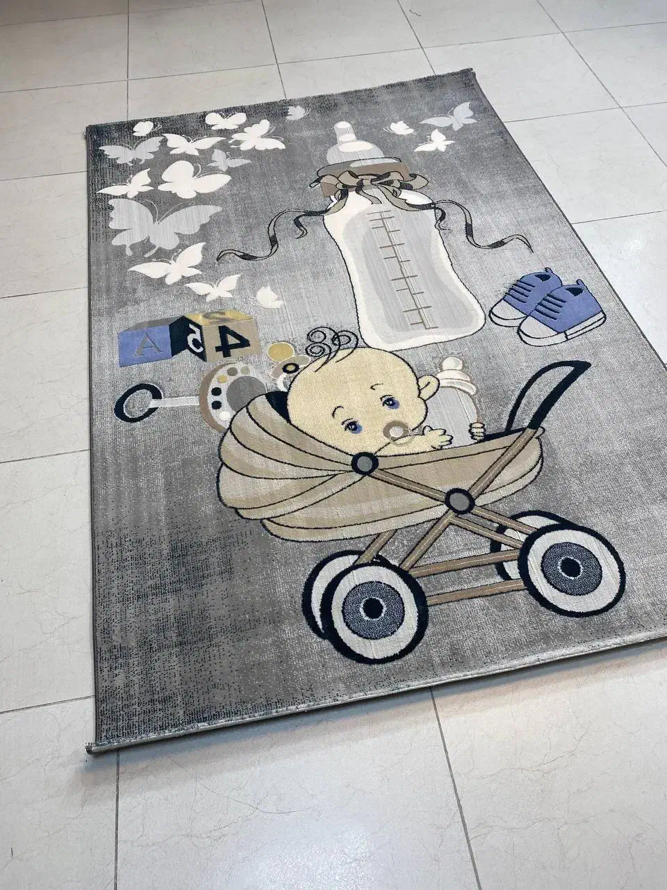 فرش ماشینی کودک ۴ متری طرح نوزاد (فرش هنرمند )|فرش|تبریز, |دیوار
