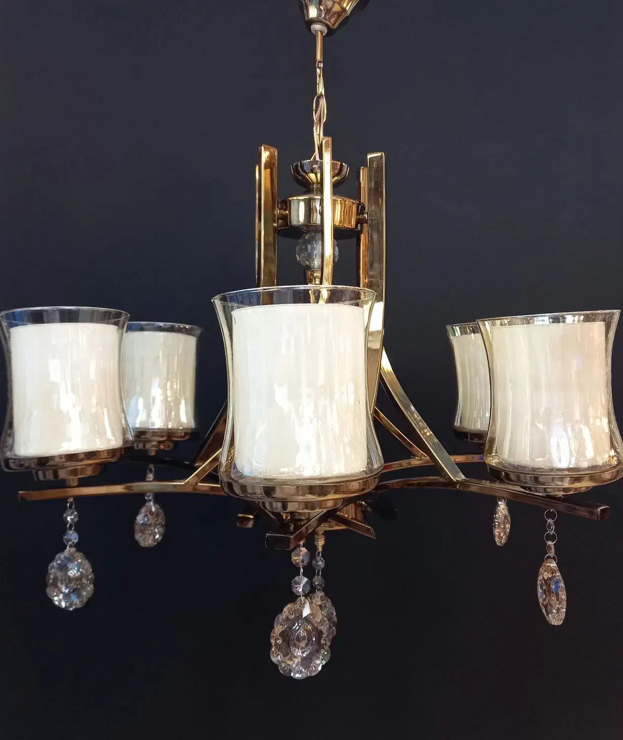 لوستر شاخه ای آنتیک|لوستر و چراغ آویز|فردیس, فردیس|دیوار