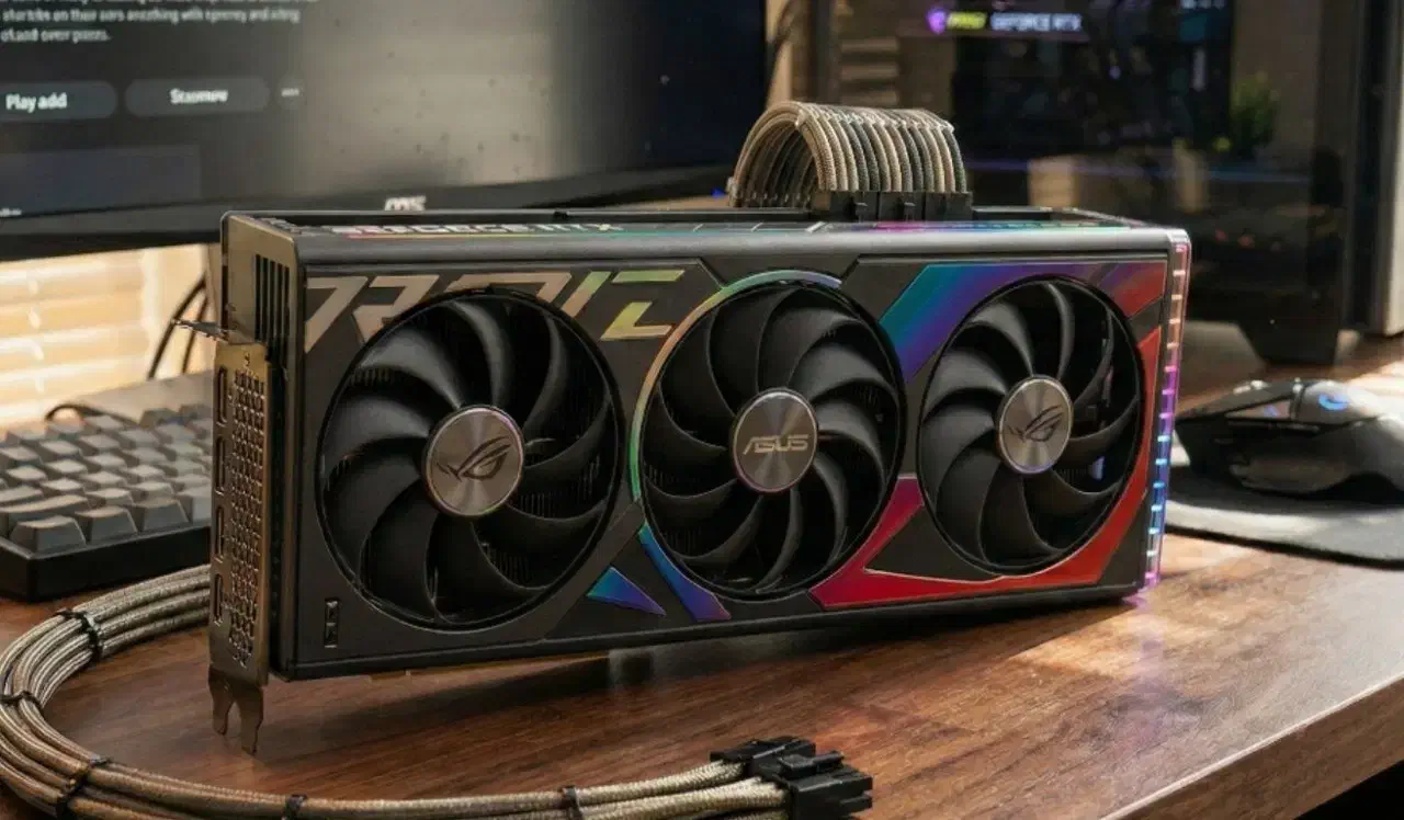 RTX 4080 ROG STRIX|قطعات و لوازم جانبی رایانه|همدان, |دیوار