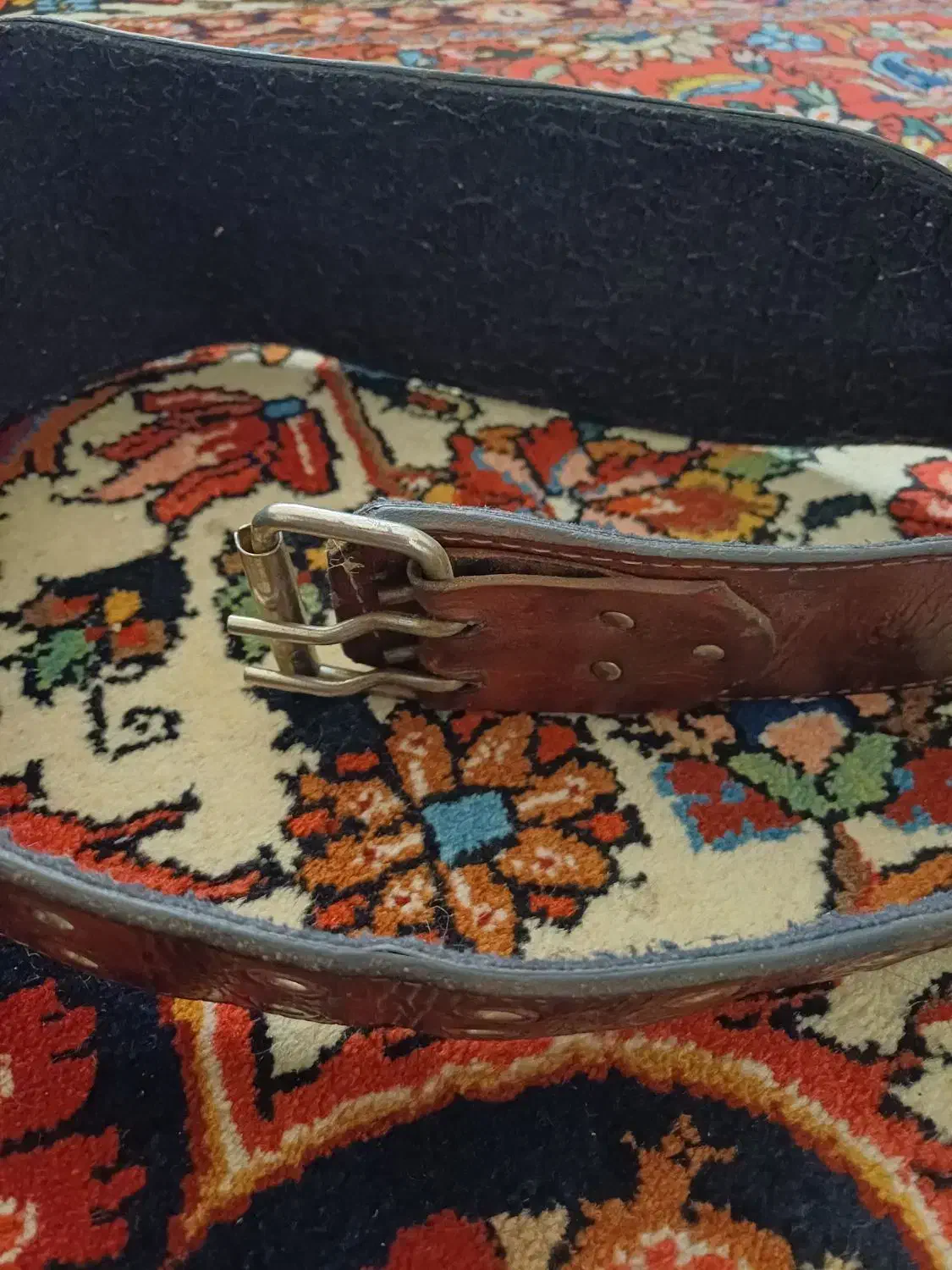 کمربند طبی وبدنسازی تمام چرم حیوانی|کیف، کفش، کمربند|اصفهان, وحید|دیوار