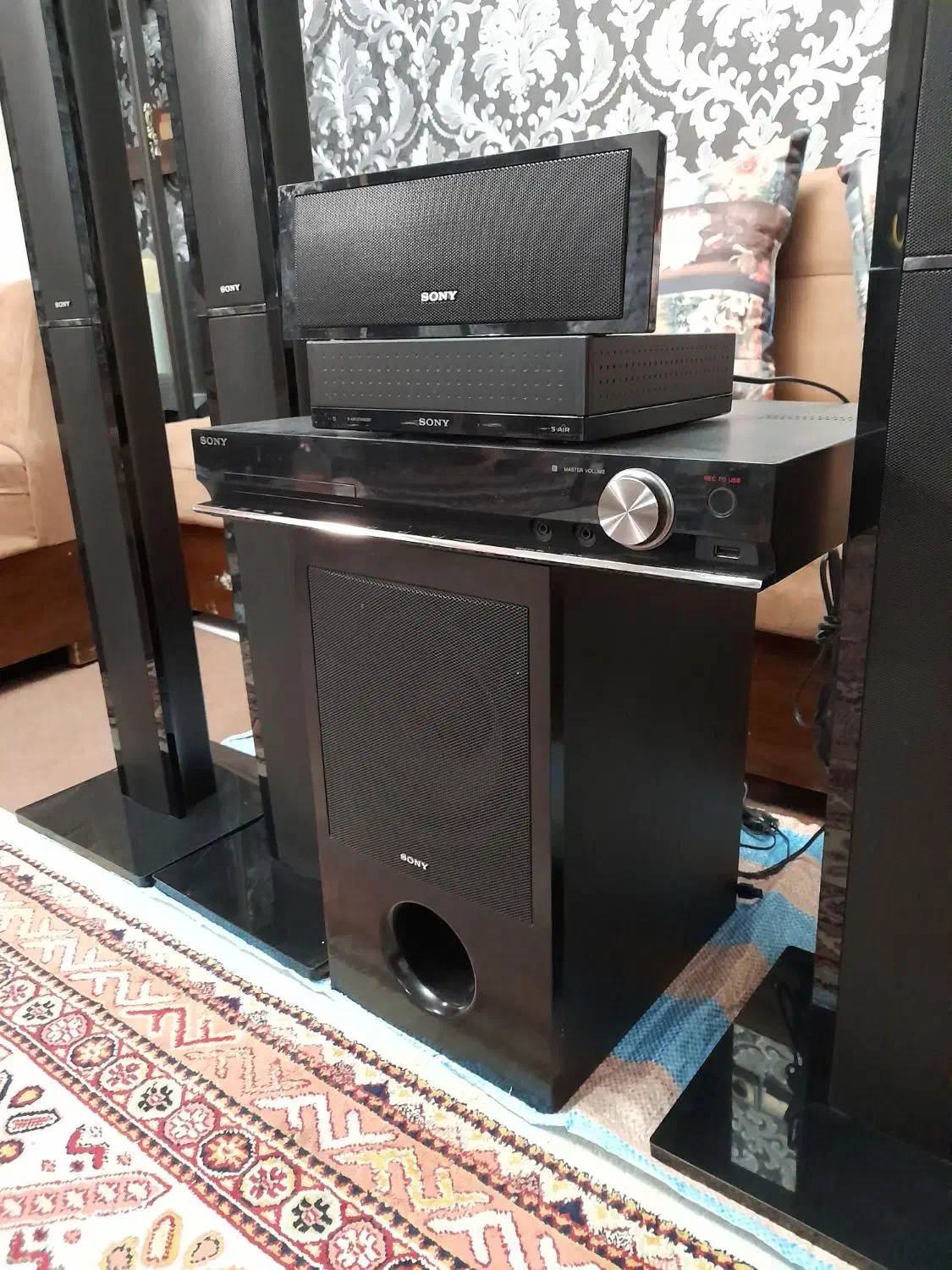 سینما خانگی باند اسپیکر سونی بیسیم وایرلسDZ910w|سیستم صوتی خانگی|تهران, جیحون|دیوار