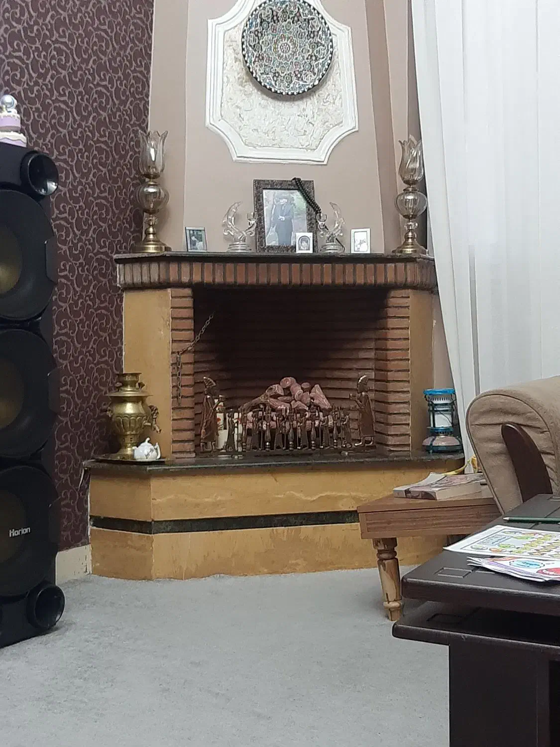 وسایل کامل شومینه گازی|بخاری، هیتر، شومینه|فومن, |دیوار