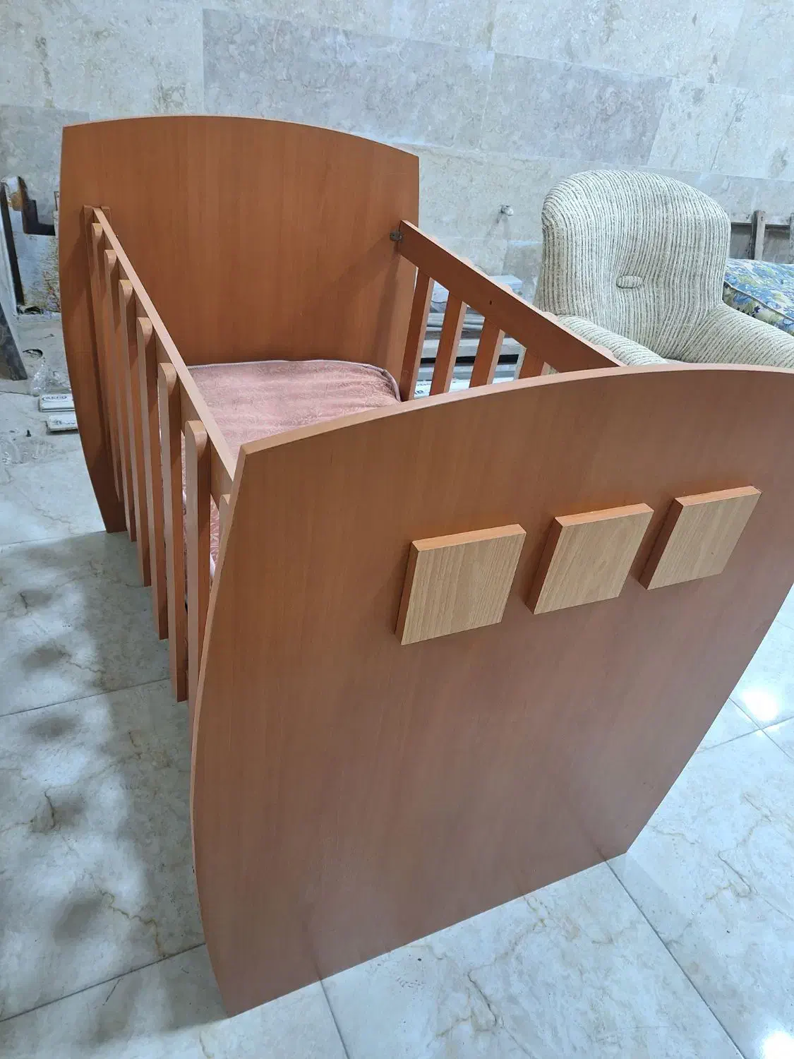 تخت بچه|تخت و سرویس خواب|رشت, کاکتوس|دیوار