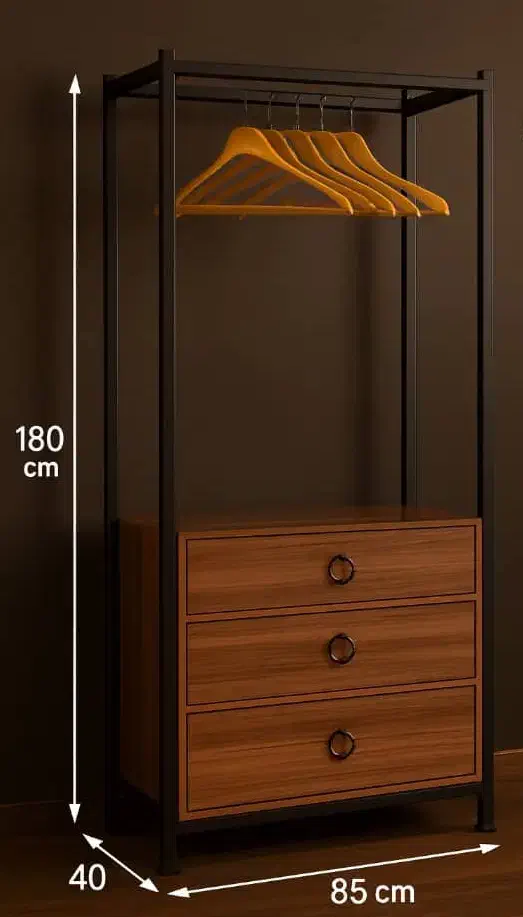 رگال لباس کشودار|جاکفشی، کمد، دراور|نجفآباد, گلدشت|دیوار