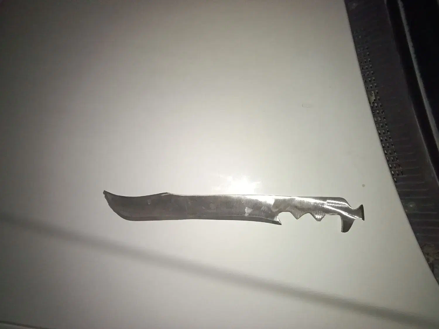 چاقو ازجنس تیغه فولادی اره آتشی|ابزارآلات|گنبد کاووس, |دیوار