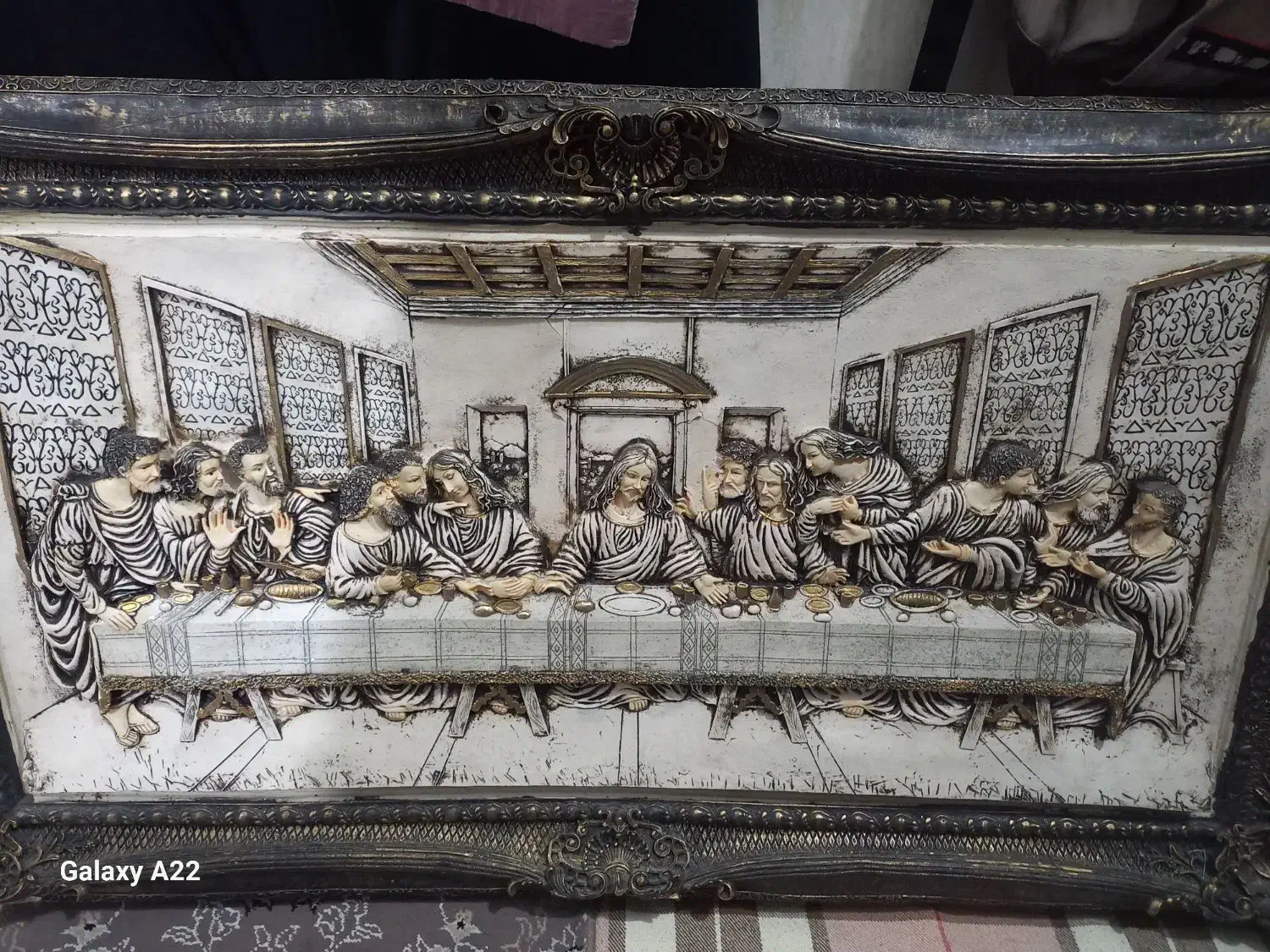 تابلو شام اخر|تابلو، نقاشی، عکس|پاکدشت, شهرک انقلاب|دیوار