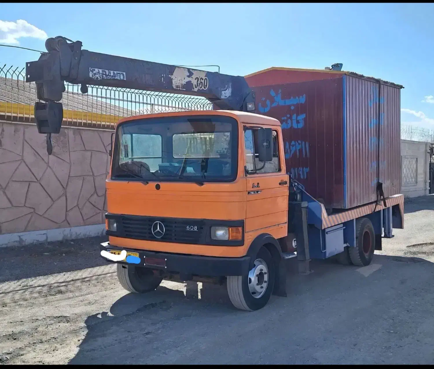 خدمات جرثقیل۲تن نیسان و۳تن خاوردکل بلند جهت کار|خدمات حمل و نقل|شیراز, ترمینال باربری|دیوار