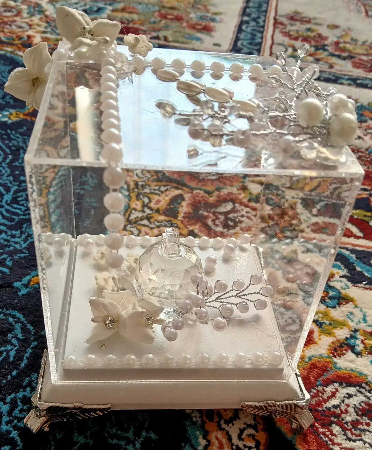 خنچه عقد و جای انگشتری|صنایع دستی و سایر لوازم تزئینی|گرمسار, |دیوار