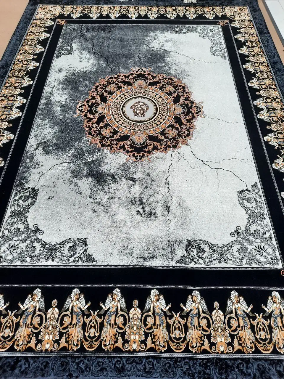 فرش ۹ متری ۱۲۰۰شانه ارسال ۳ روز از کاشان|فرش|کرمانشاه, |دیوار