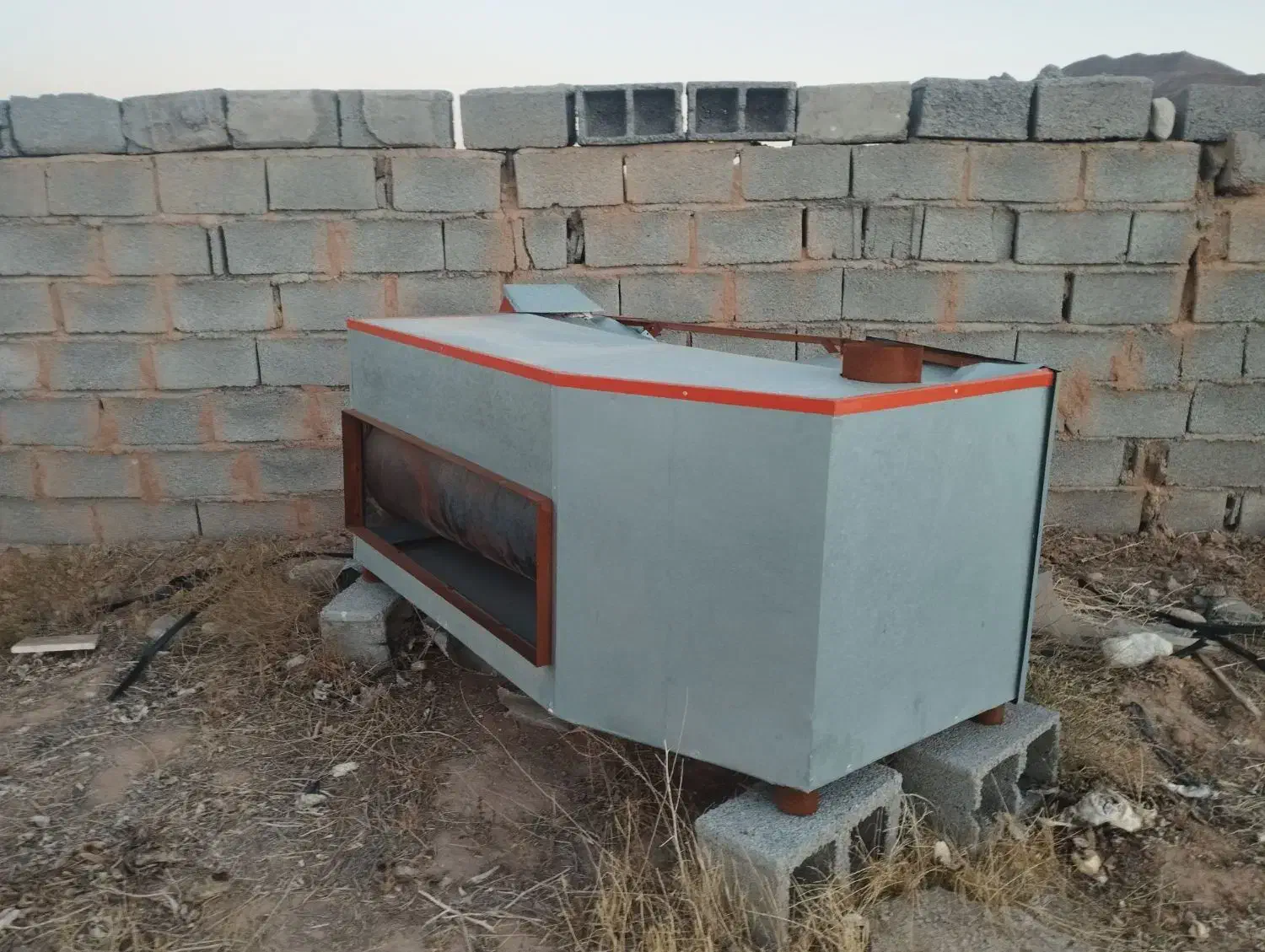 هیتر دو فنه گلخانه ای|بخاری، هیتر، شومینه|کرمان, |دیوار