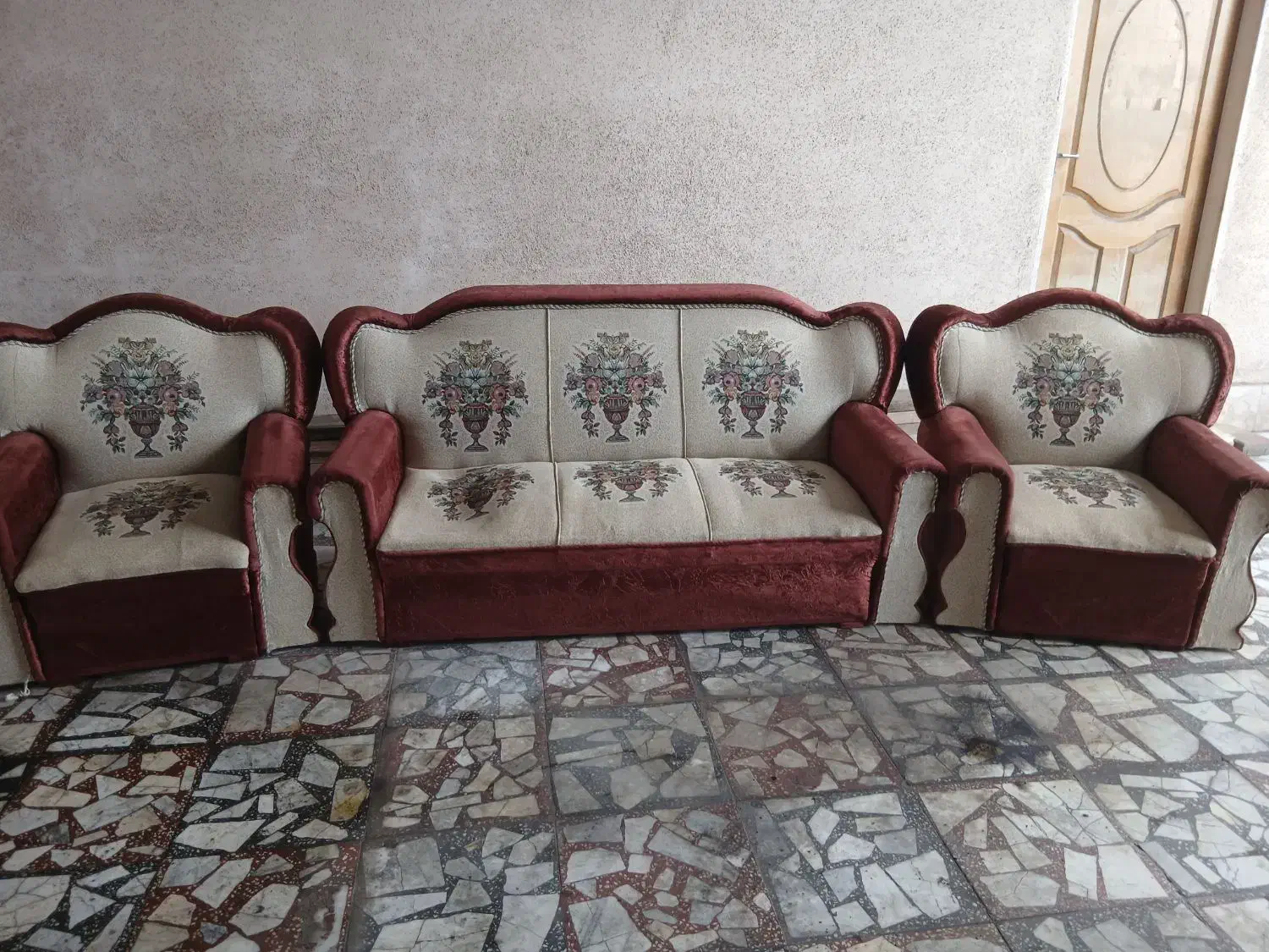 مبلمان راحتی|مبلمان خانگی و میز عسلی|سنگر, |دیوار