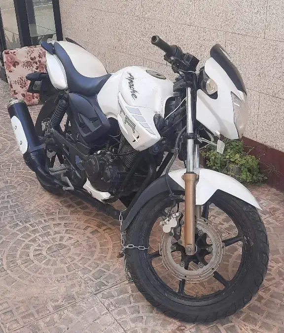 موتور مزایده اپاچی ۹۱ سالم با شرایط و قسطی|موتورسیکلت|رشت, توشیبا|دیوار