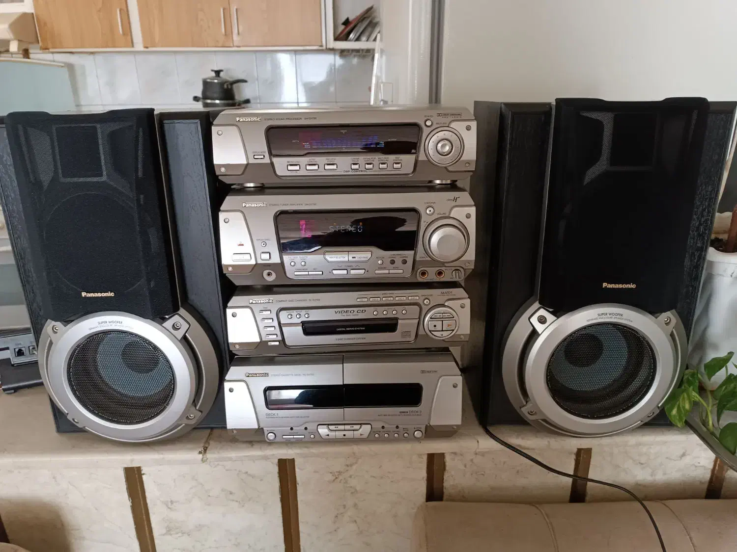 سیستم خانگی پاناسونیک اصل. ژاپن|سیستم صوتی خانگی|طرقبه, |دیوار